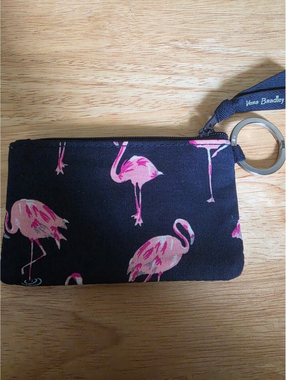 Vera Bradley Flamingo Fiesta Zip ID Case